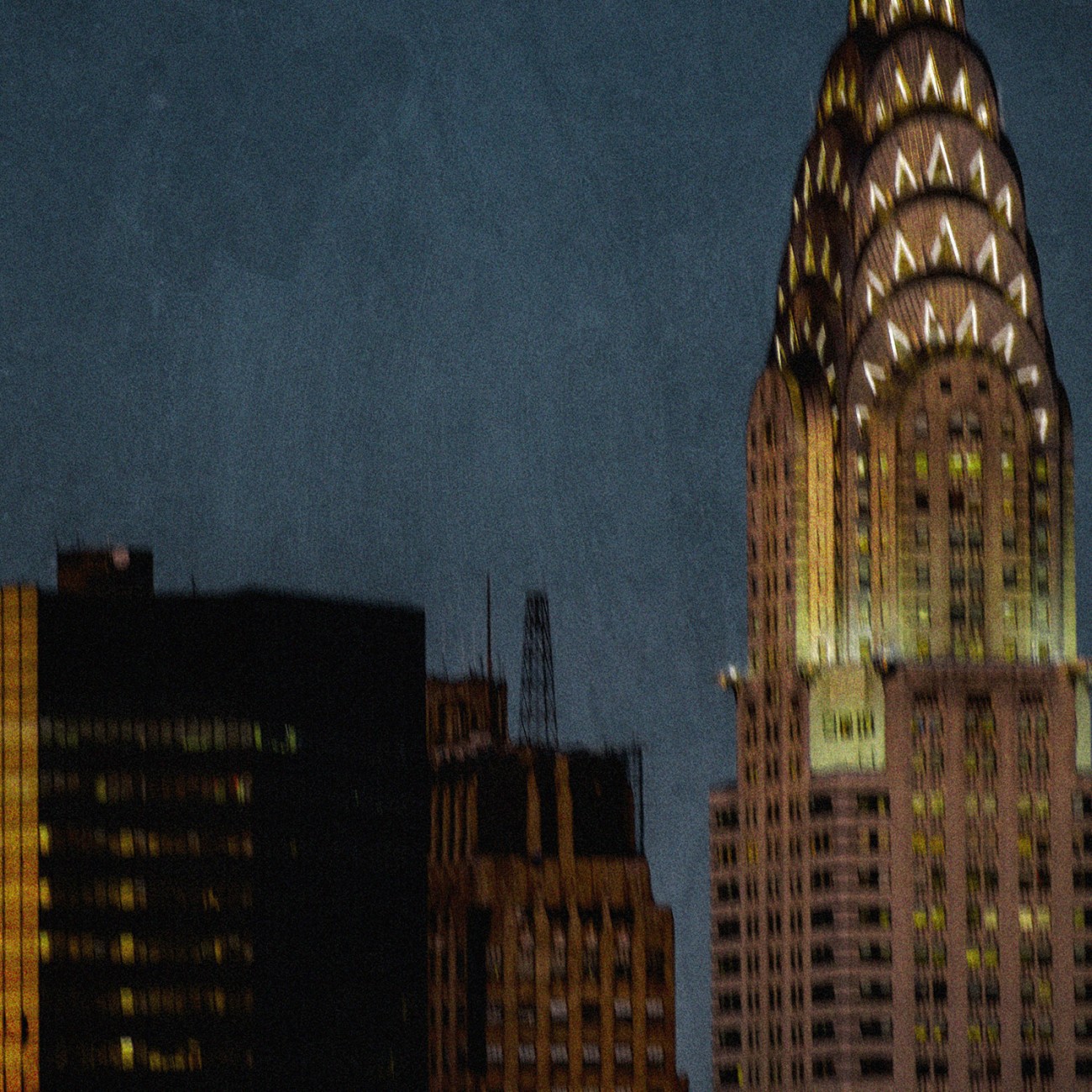 Chrysler Building at dusk, NY, 2015